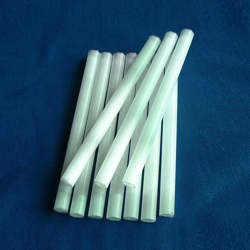 Mliečne biela kremenná trubica odolná voči vysokým teplotám